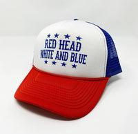 Blonde, Brunette & Red Head Trucker Hat