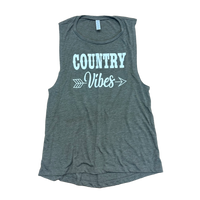 Country Vibes Women's Muscle Tank