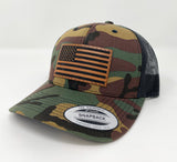 Camo American Flag Hat