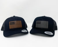 Black American Flag Hat