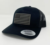 Black American Flag Hat