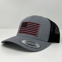 Pink American Flag Hat