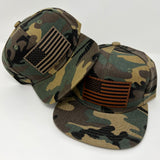 Camo American Flag Hat