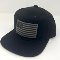 Black American Flag Hat