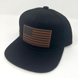 Black American Flag Hat