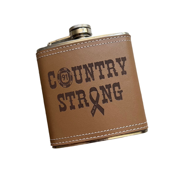 5th Anniversary Country Strong Flask