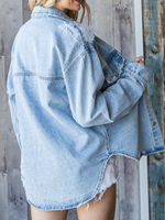 Distressed Denim Jacket