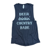 Beer Drinkin' Country Babe Women's Tank