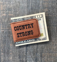 Country Strong Money Clip