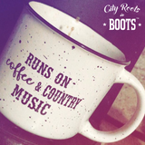 Runs on Coffee & Country Music Mug