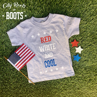 Red White and Cool Toddler/Youth Tee