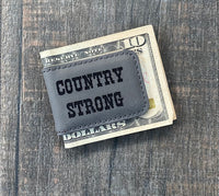 Country Strong Money Clip