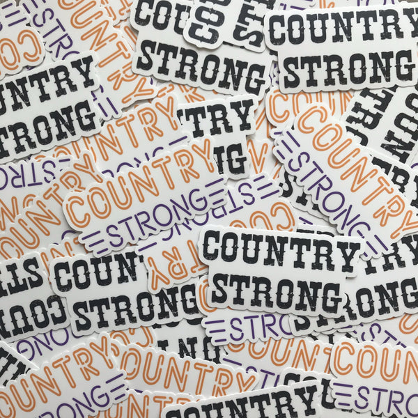 Country Strong Sticker Pack (Both)