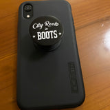 City Roots in Boots Pop Socket